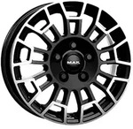 MAK Nomad Black Mirror Alufelge 17 Zoll ET45 5x118 ML71,1