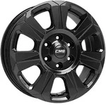 CMS C31 Complete Black Gloss Alufelge 16 Zoll ET62 6x130 ML84,1