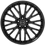 MAK Speciale Gloss Black Alufelge 22 Zoll ET21 5x120 ML66,6