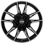 ATS Force Diamond-black Frontpolished Alufelge 19 Zoll ET48 5x108 ML63,4