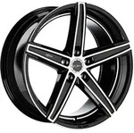 Oxigin 18_E Concave Evolution Black Full Polish Alufelge 20 Zoll ET30 5x112...