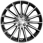 2DRV WH39 Schwarz Hochglanzpoliert Alufelge 22 Zoll ET20 5x112 ML66,6