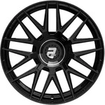 2DRV WH43 Schwarz Gl&auml;nzend Lackiert Alufelge 20 Zoll ET40 5x112 ML66,6