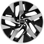 OXXO Pulse EV Bicolor Black Polished Alufelge 19 Zoll ET45 5x112 ML57,1