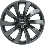 ATS Lunaris Steel Grey Matt Alufelge 19 Zoll ET45 5x108 ML70,1