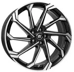 RC-Design RC36 Schwarz Glanz Vollpoliert Alufelge 19 Zoll ET45 5x108 ML63,4