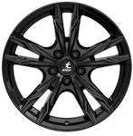 it Wheels Gina Gloss Black Alufelge 18 Zoll ET45 5x108 ML65,1