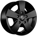 Eta Beta Atria Black Matt Alufelge 16 Zoll ET55 5x118 ML71,1