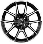 Diewe Wheels Neve Black Diamond Alufelge 17 Zoll ET35 4x100 ML73,1