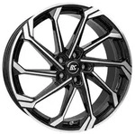 RC-Design RC36 Schwarz Glanz Vollpoliert Alufelge 20 Zoll ET47 5x112 ML57,1