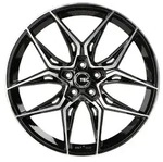 TEC Speedwheels GT9 Schwarz-glanz-frontpoliert Alufelge 21 Zoll ET42 5x112 ML66,6