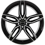 GMP Fasten Black Diamond Alufelge 18 Zoll ET45 5x112 ML66,6