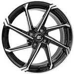 RC-Design RC36 Schwarz Glanz Vollpoliert Alufelge 16 Zoll ET42 4x108 ML65,1