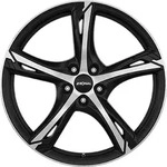 Ronal R62 Jetblack-matt-frontkopiert Alufelge 19 Zoll ET25 5x112 ML76