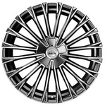 Antera A103 Moon Grey Diamond Alufelge 22 Zoll ET35 5x108 ML63,4