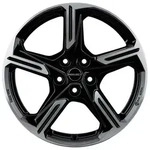 Borbet XE1 Black Polished Glossy Alufelge 18 Zoll ET46 5x112 ML57,1
