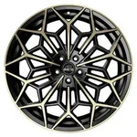 Antera A105 Piano Black Champagne Alufelge 21 Zoll ET18 5x112 ML66,6