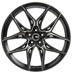 TEC Speedwheels GT9 Schwarz-matt-frontpoliert Shadow Edition Alufelge 19 Zoll...