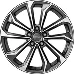 Dezent KS Dark Gunmetal Polished Alufelge 17 Zoll ET43,5 5x114,3 ML67,1