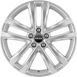 OXXO Brave Silver Alufelge 18 Zoll ET23 5x112 ML66,6