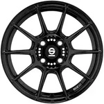 Sparco FF1 Gloss Black Alufelge 17 Zoll ET47 4x108 ML63,4