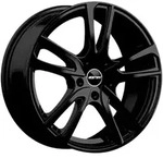 GMP Astral Glossy Black Alufelge 16 Zoll ET35 5x112 ML73,1