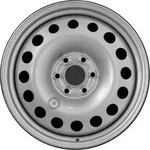 Alcar Stahl Silber Stahlfelge 16 Zoll ET123 6x205 ML161