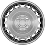 Alcar Stahl Silber Stahlfelge 13 Zoll ET35 4x98 ML58
