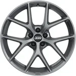 BBS SR Himalaya-grau Matt Alufelge 17 Zoll ET35 5x120 ML82