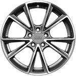 MAM A5 Palladium Front Polish Alufelge 18 Zoll ET35 5x112 ML66,6