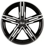MAM A1 Schwarz Frontpoliert Alufelge 18 Zoll ET30 5x112 ML66,5