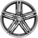 2DRV WH11 Daytona Grau Lackiert Alufelge 19 Zoll ET35 5x112 ML66,6