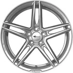Brock B33 Kristallsilber Alufelge 19 Zoll ET35 5x120 ML72,6