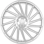 Keskin KT17 Hurricane Silver Front Polish Alufelge 18 Zoll ET45 5x112 ML72,6