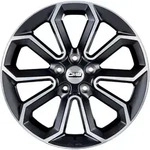 CMS C20 Diamant Schwarz Matt Alufelge 18 Zoll ET47 5x108 ML63,4