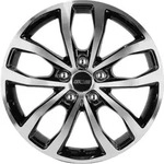 OXXO Hyperion Polished Black Polished Alufelge 17 Zoll ET51 5x112 ML66,6