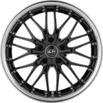 Barracuda Voltec T6 Highgloss Black Inox Lip Alufelge 19 Zoll ET38 5x120 ML72,6