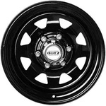 Dotz Dakar Dark Schwarz Alufelge 15 Zoll ET0 5x139,7 ML110,5