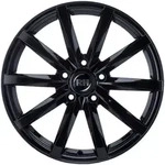 RH GT Schwarz Glanz Lackiert Alufelge 19 Zoll ET54 5x130 ML71,5