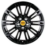 MAM A4 Schwarz Lackiert Alufelge 16 Zoll ET38 5x108 ML72,6