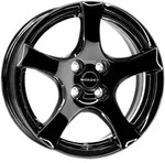 Borbet F Black Glossy Alufelge 15 Zoll ET40 4x100 ML64