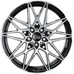 MAM B2 Schwarz Frontpoliert Alufelge 20 Zoll ET45 5x112 ML72,6