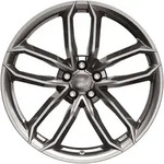 2DRV WH33 Platin Grau Lackiert Alufelge 21 Zoll ET40 5x112 ML66,6