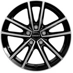 Borbet W Black Polished Glossy Alufelge 18 Zoll ET50 5x114,3 ML72,5