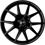 Brock B40 Satin Black Matt Alufelge 20 Zoll ET41 5x112 ML57,1