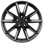 Borbet LX18 Black Matt Silver Spoke Rim Alufelge 18 Zoll ET40 5x114,3 ML72,5