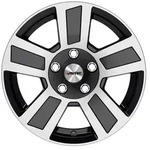 Autec Tigris Schwarz Poliert Alufelge 15 Zoll ET30 5x112 ML66,6