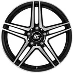 RC-Design RC D17 Schwarz Glanz Vollpoliert Alufelge 17 Zoll ET49 5x112 ML66,6
