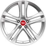 TEC Speedwheels AS4 Evo Hyper-silber Alufelge 19 Zoll ET40 5x114,3 ML72,5