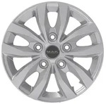 MAK Load 5 Silver Alufelge 17 Zoll ET68 5x130 ML78,1
